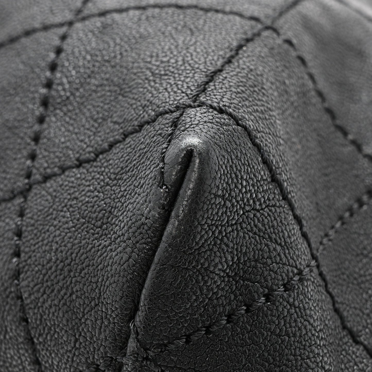 Calfskin Baby Coco Cabas Black Black