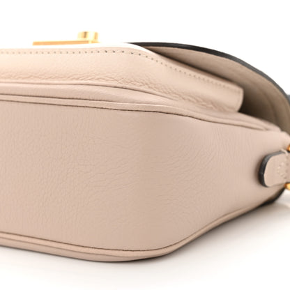 Louis Vuitton Grained Calfskin Lockme Tender Greige 8 of 9