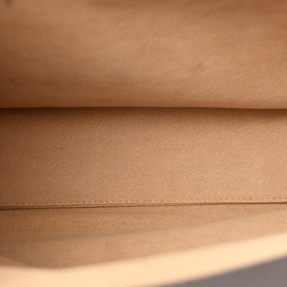 MCM Grained Calfskin Large Milla Tote Phantom Grey 5 of 12