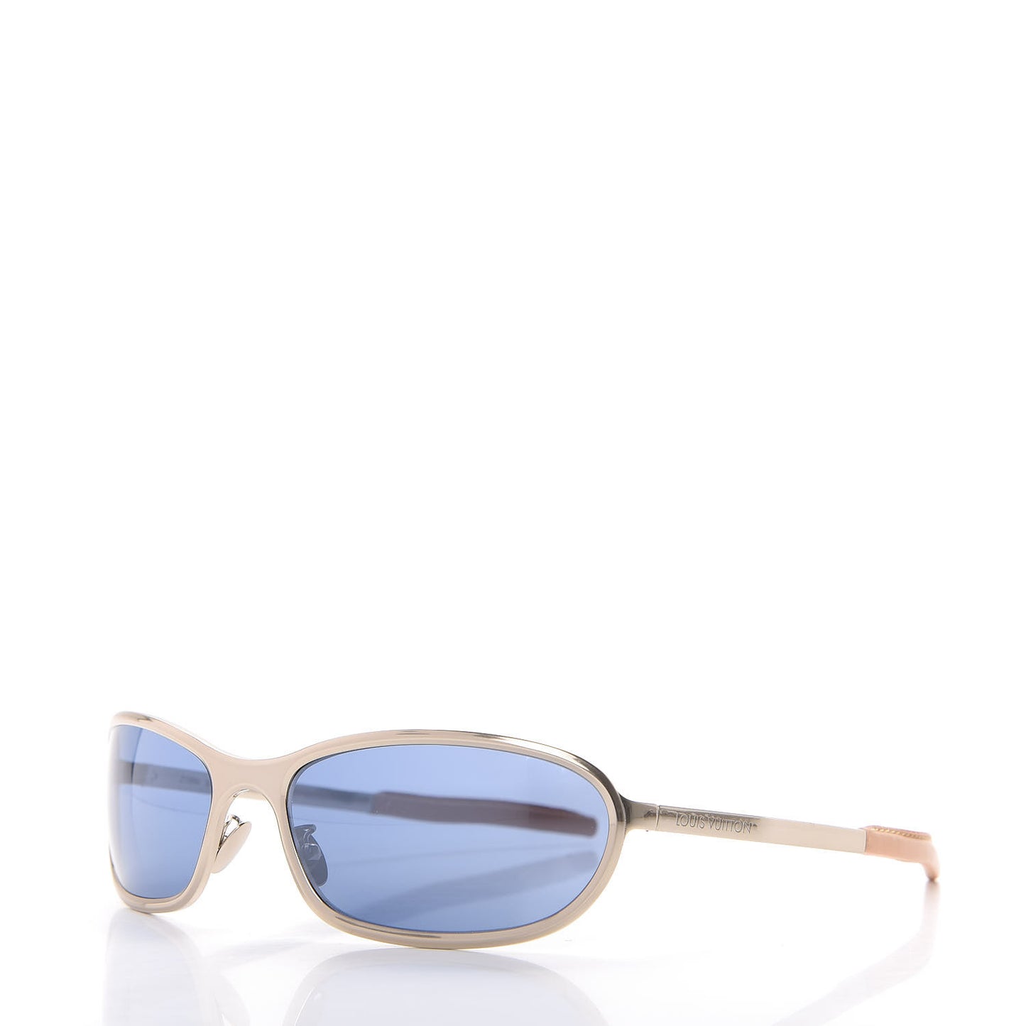 Calfskin Titanium Light Infinity Sunglasses Z1069U Grey