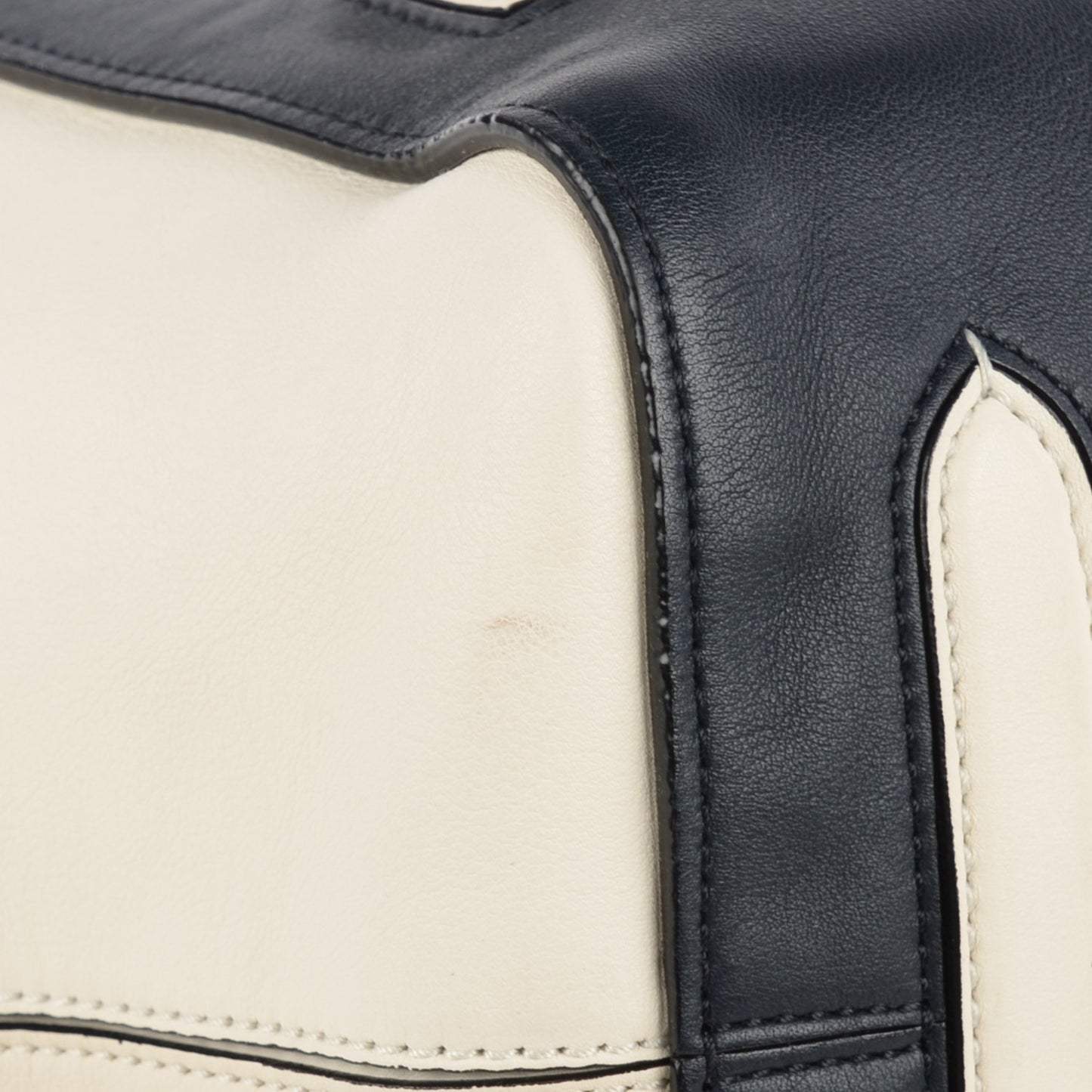 Calfskin Suship North South Speedy Navy White