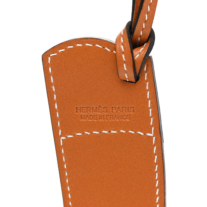 Hermes Box Swift Boot Bag Charm Natural Sable 3 of 3