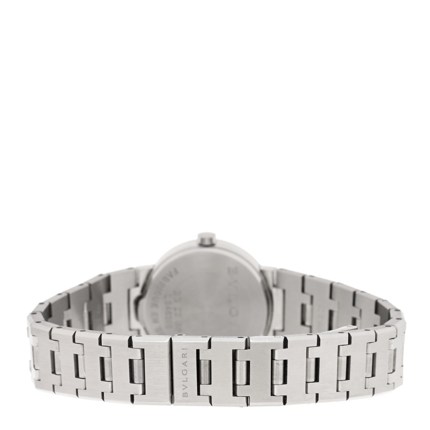Bulgari Stainless Steel 23mm Quartz Watch Black 3 of 4
