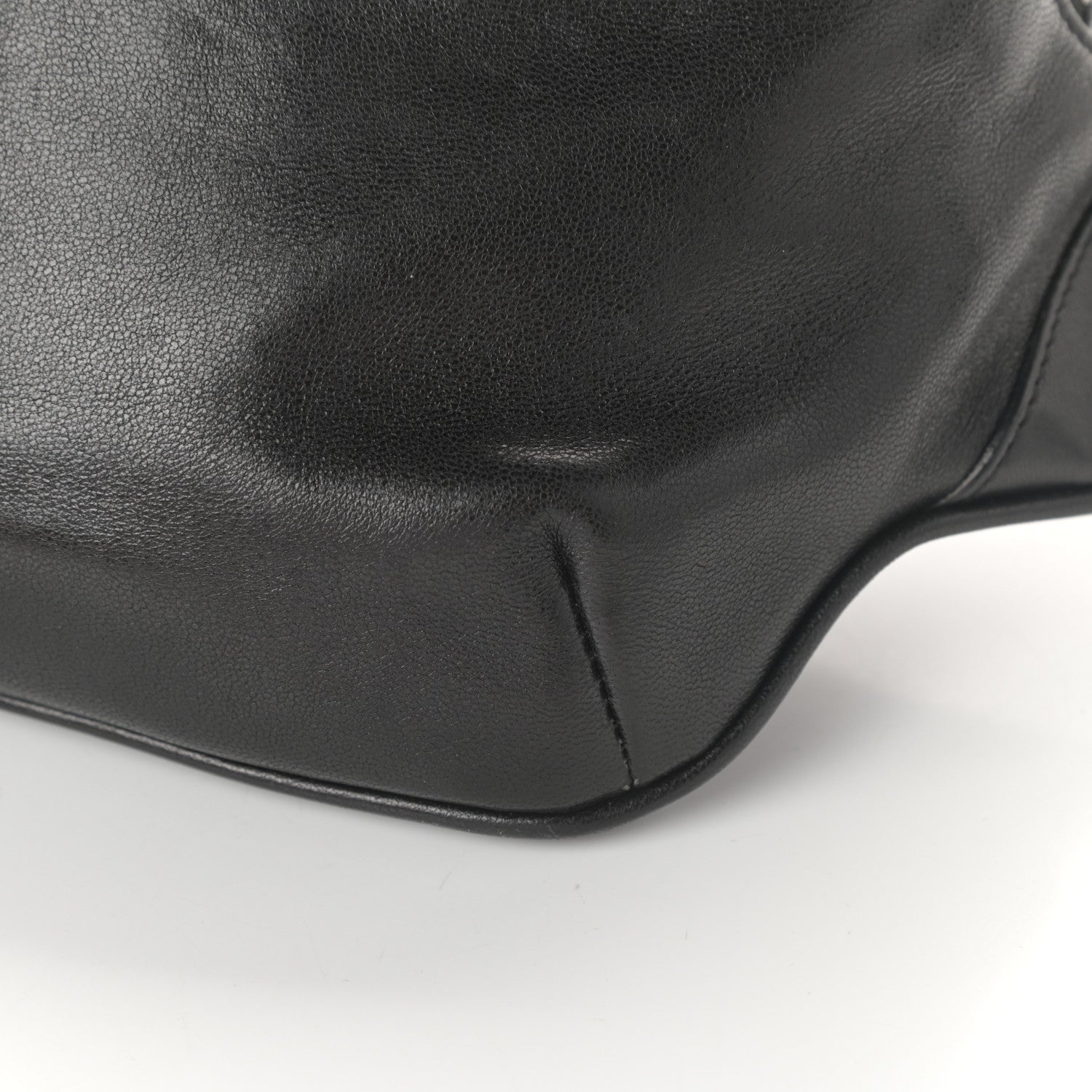 Saint Laurent Calfskin Monogram Belt Bag Black 9 of 9