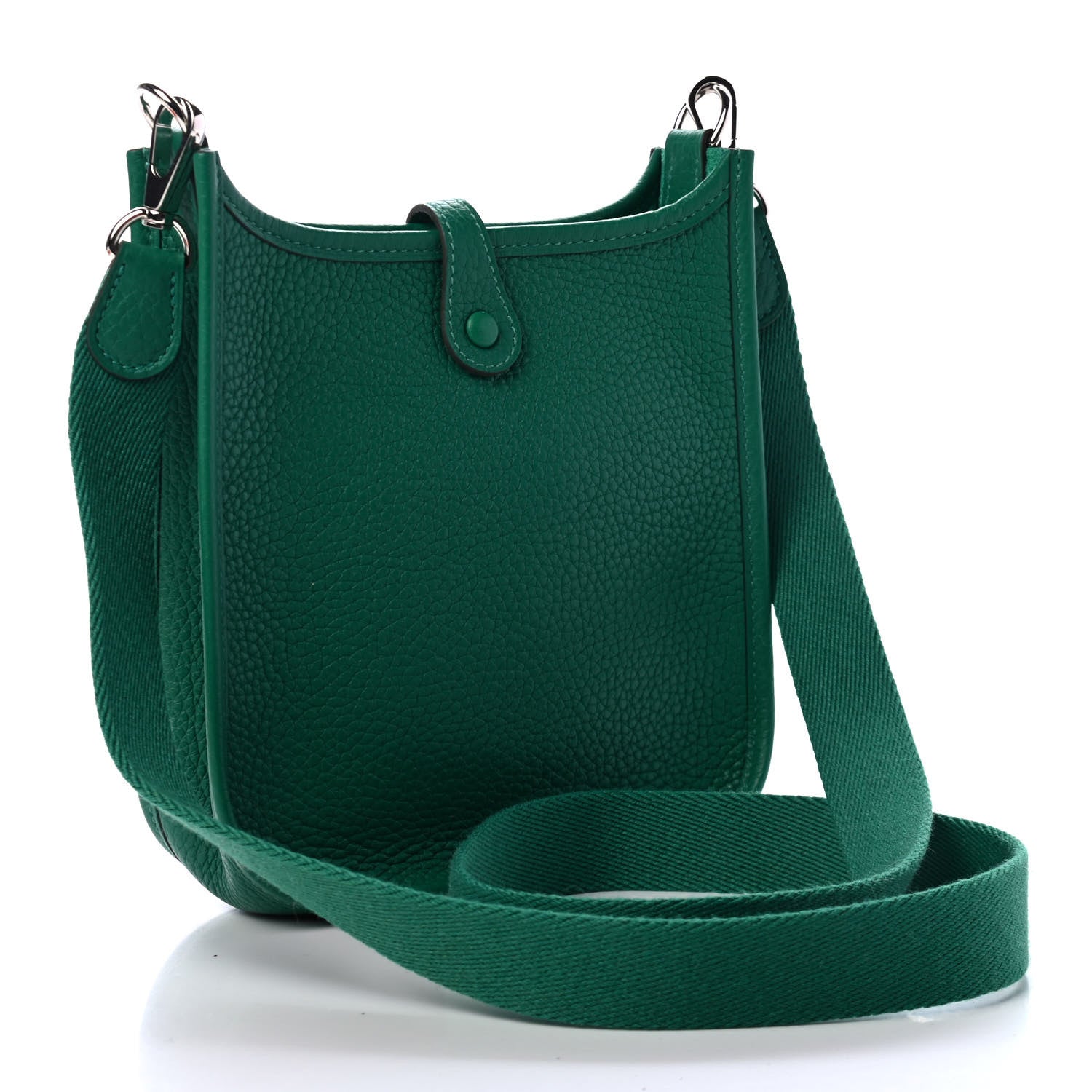 Hermes Taurillon Clemence Evelyne TPM Vert Vertigo 2 of 4