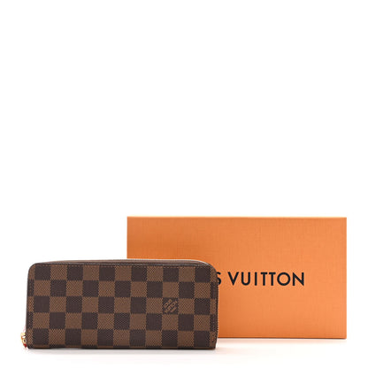 Louis Vuitton Damier Ebene Clemence Wallet Cherry 9 of 9
