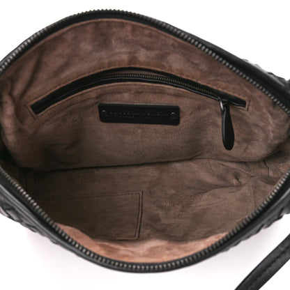 Bottega Veneta Nappa Intrecciato Nodini Crossbody Messenger Black 6 of 13