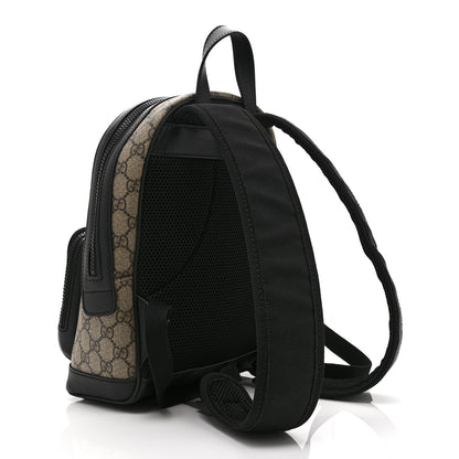 Gucci GG Supreme Monogram Small Eden Day Backpack Black 3 of 11
