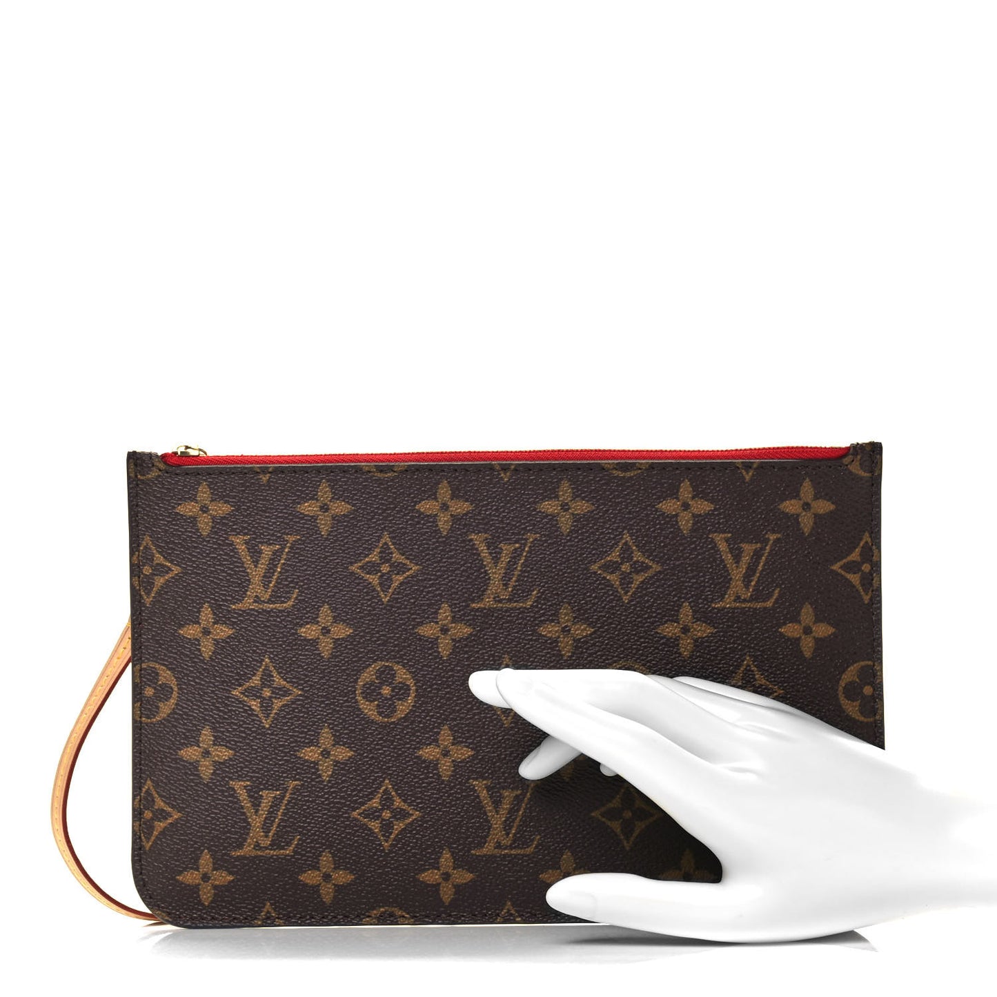 Monogram Neverfull MM GM Pochette Cherry