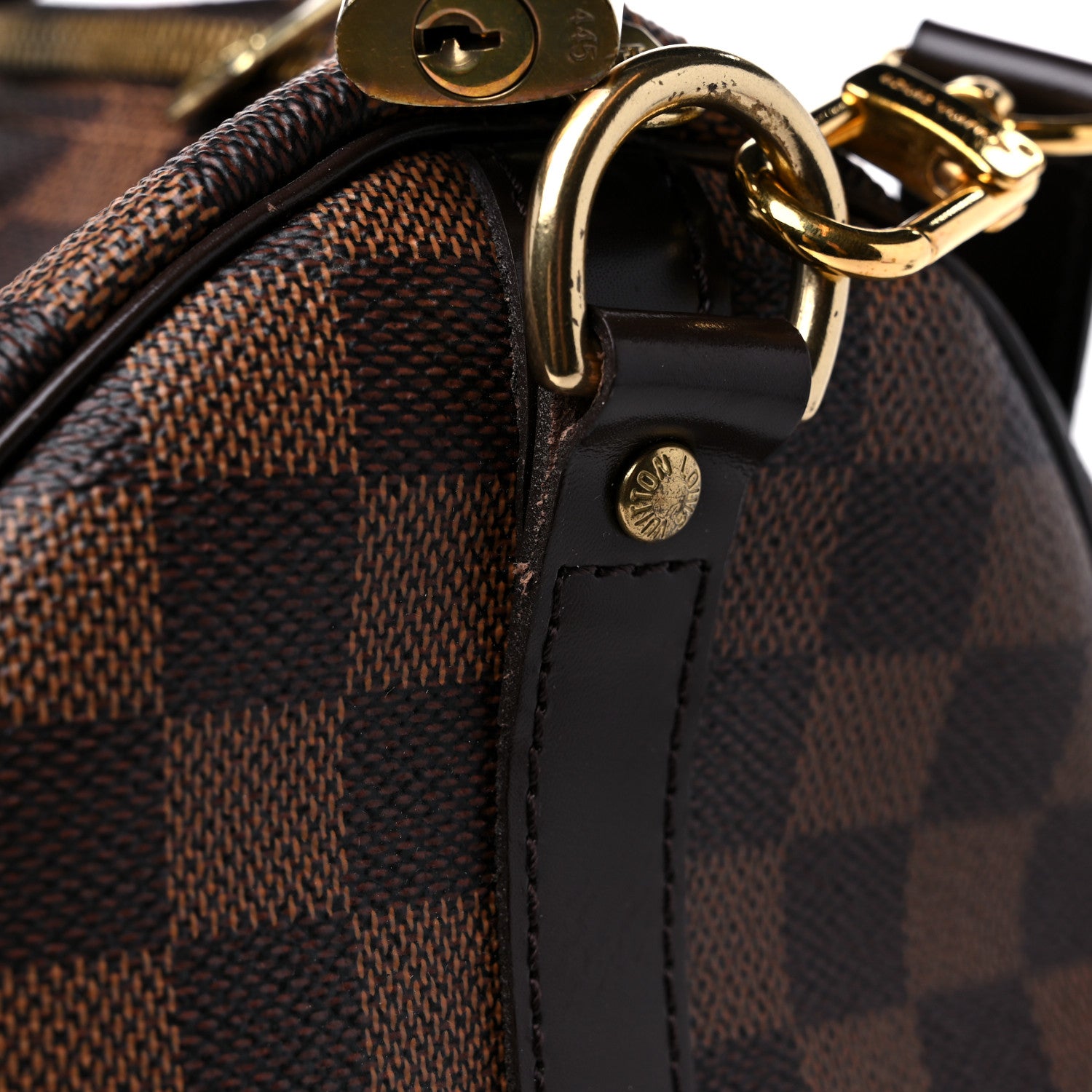 Louis Vuitton Damier Ebene Speedy Bandouliere 30 14 of 16