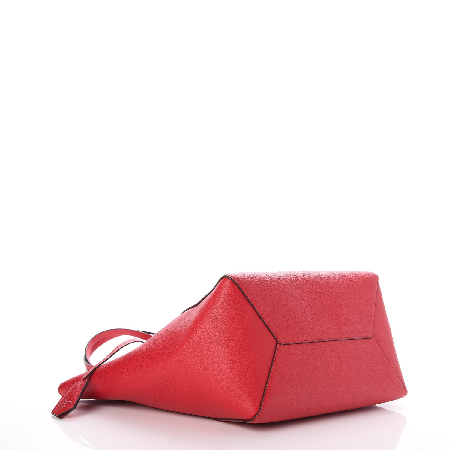 Louis Vuitton Calfskin Lockme Cabas Rubis 4 of 10