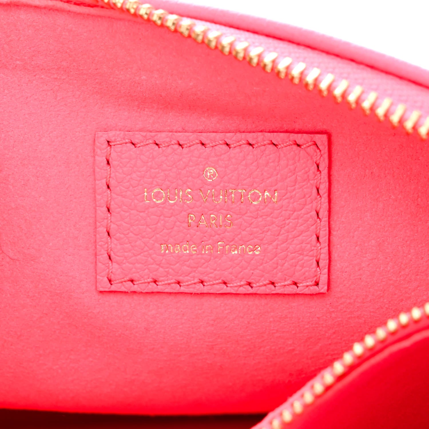 Louis Vuitton Calfskin Embossed Monogram Coussin BB Rose Fluo 8 of 11