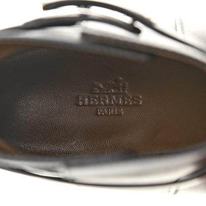 Hermes Calfskin Neo Low Boots 38 Black 7 of 8
