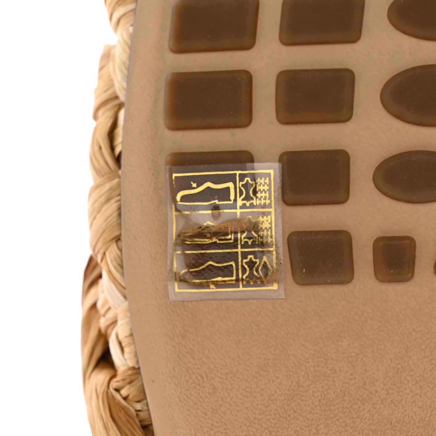 Bottega Veneta Raffia Twisted Intrecciato Stretch Flat Sandals 36 Macadamia 7 of 12