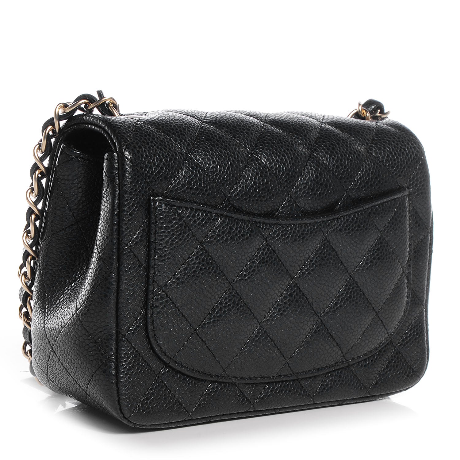 Chanel Caviar Mini Square Flap Black 4 of 10