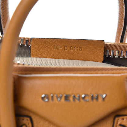 Givenchy Sugar Goatskin Mini Antigona Amber 7 of 10