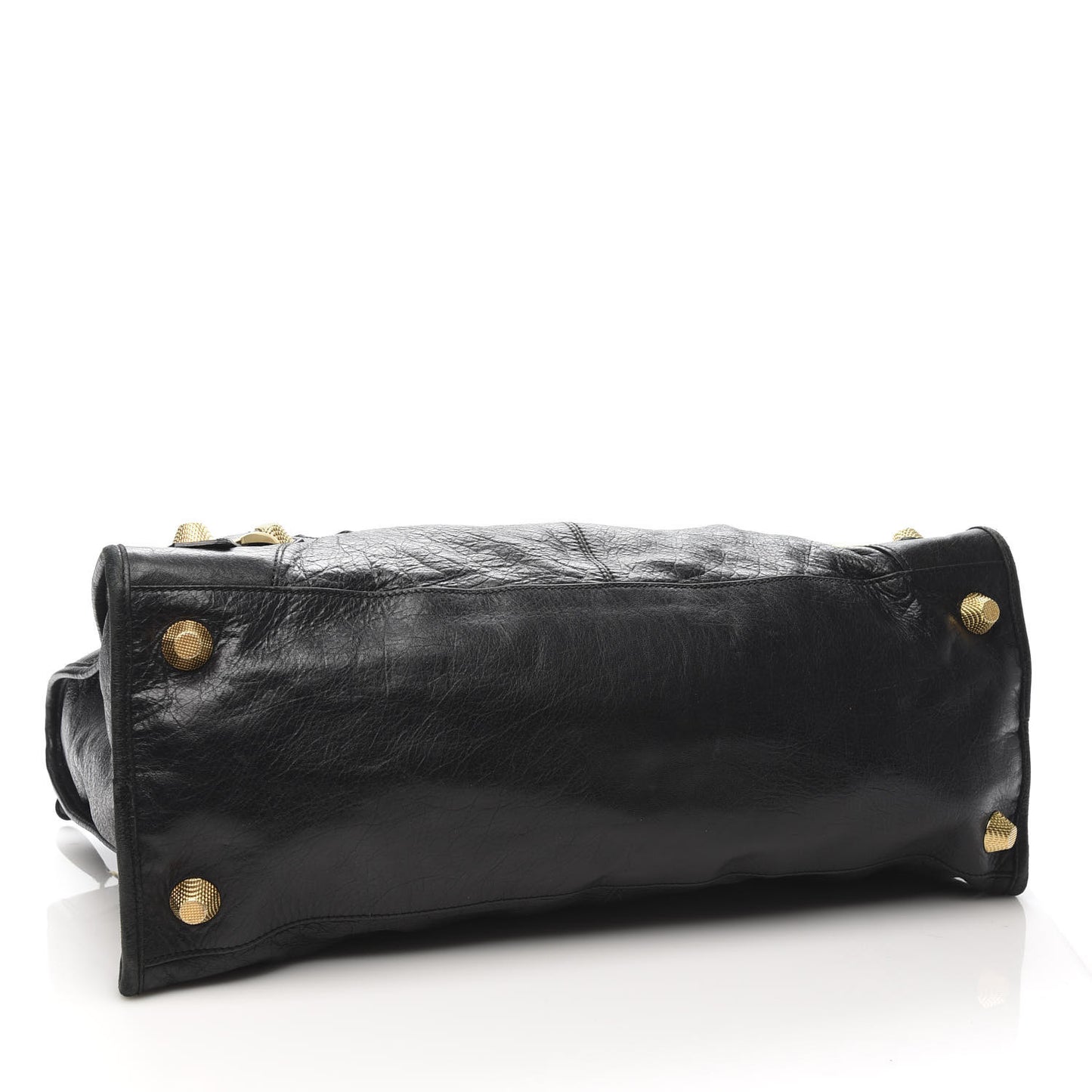 Agneau Giant 21 Gold Hardware Work Black