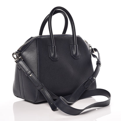 Givenchy Sugar Goatskin Mini Antigona Night Blue 3 of 11