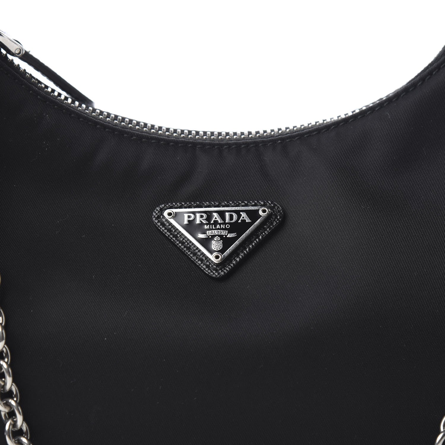Prada Nylon Re-Edition 2005 Shoulder Bag Black 9 of 13