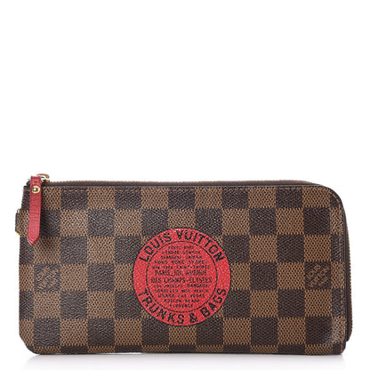 Louis Vuitton Damier Ebene Complice Trunks and Bags Wallet Red 1 of 6