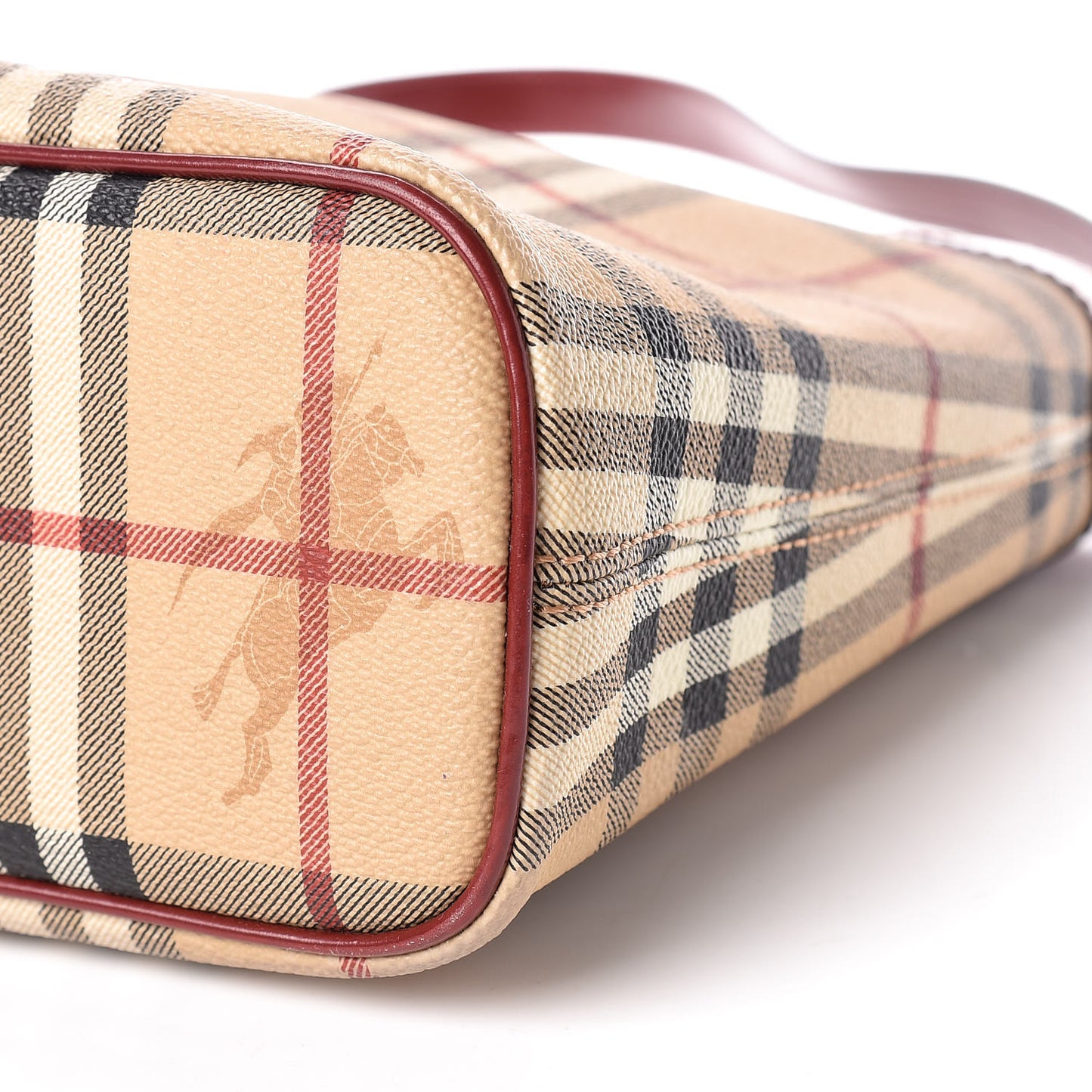 Haymarket Check Shoulder Bag Red