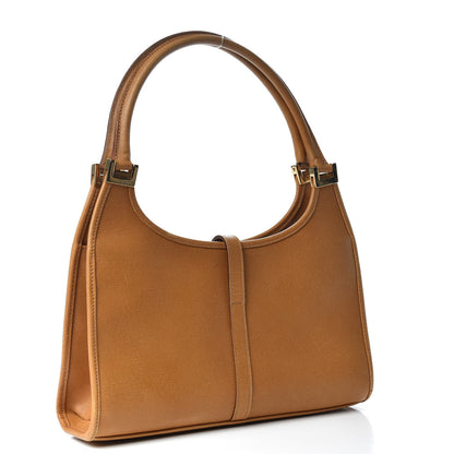 Gucci Calfskin Small Bardot Bag Brown 3 of 10