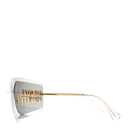 Miu Miu Metal Aube Sunglasses SMU54Y Light Gray 3 of 7