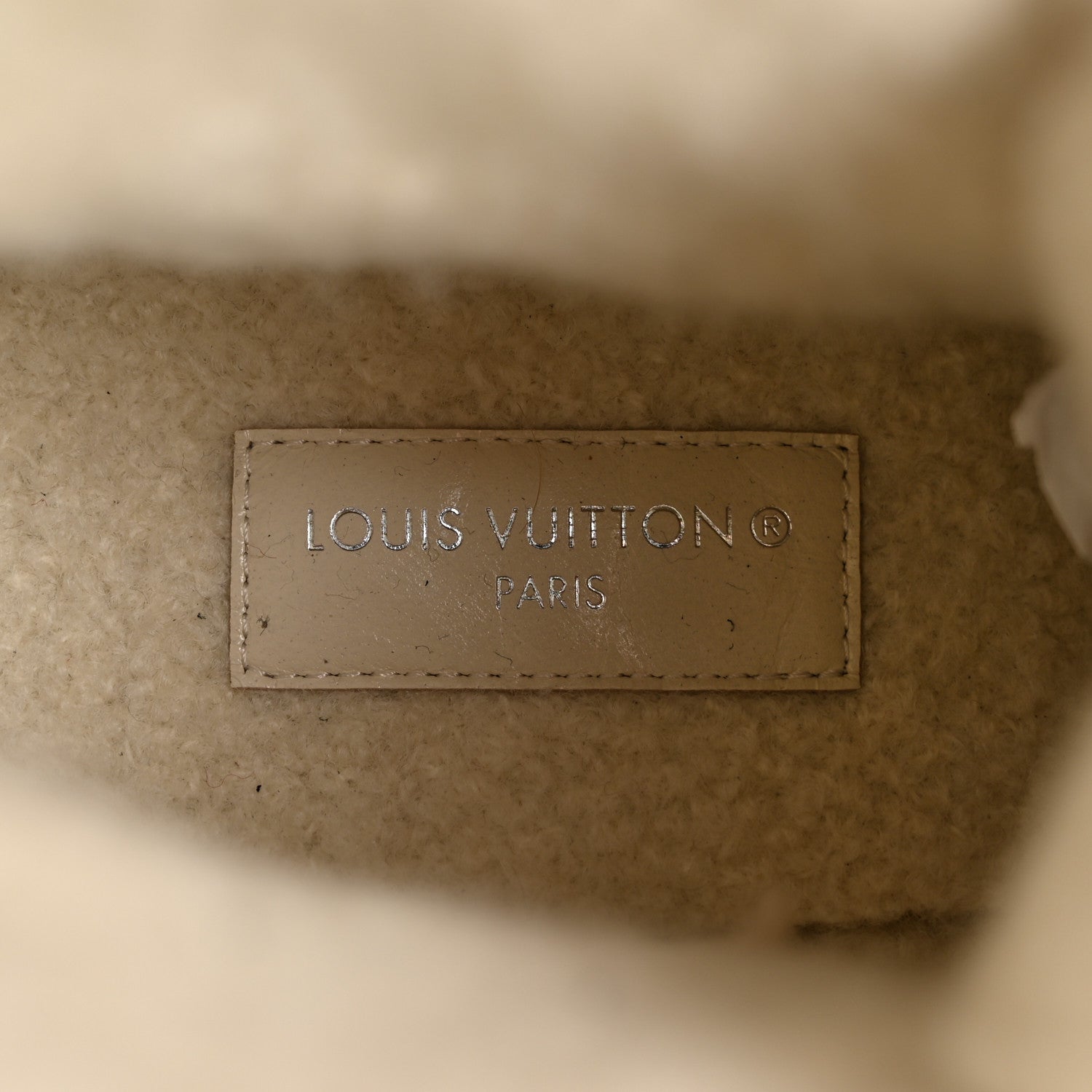 Louis Vuitton Nylon Suede Calfskin Shearling Monogram Laureate Platform Boots 38 Black 7 of 12