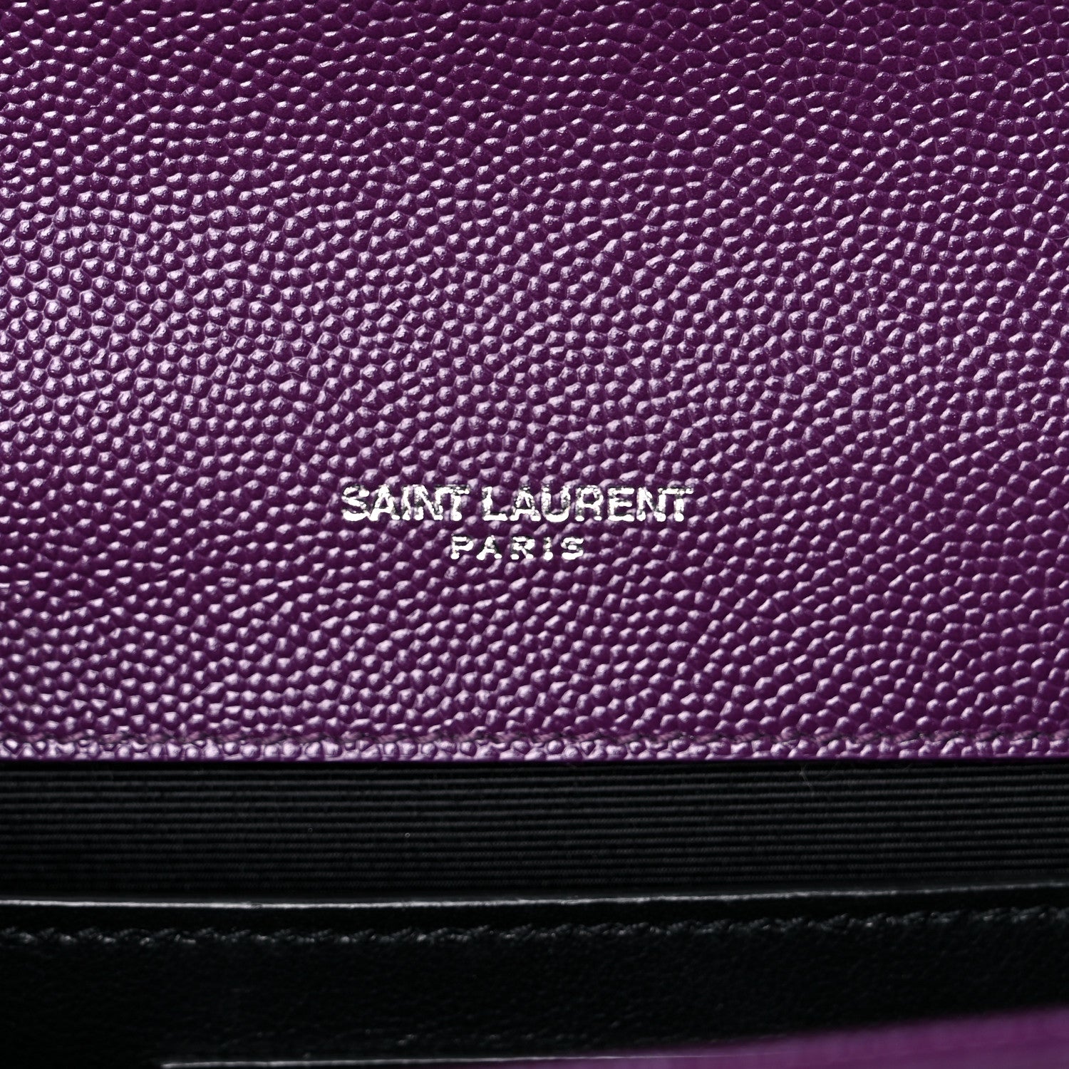 Saint Laurent Grain De Poudre Small Monogram Kate Satchel Lilac 6 of 12