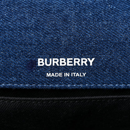 Burberry Denim Quilted Small Lola Bag Blue 6 of 9