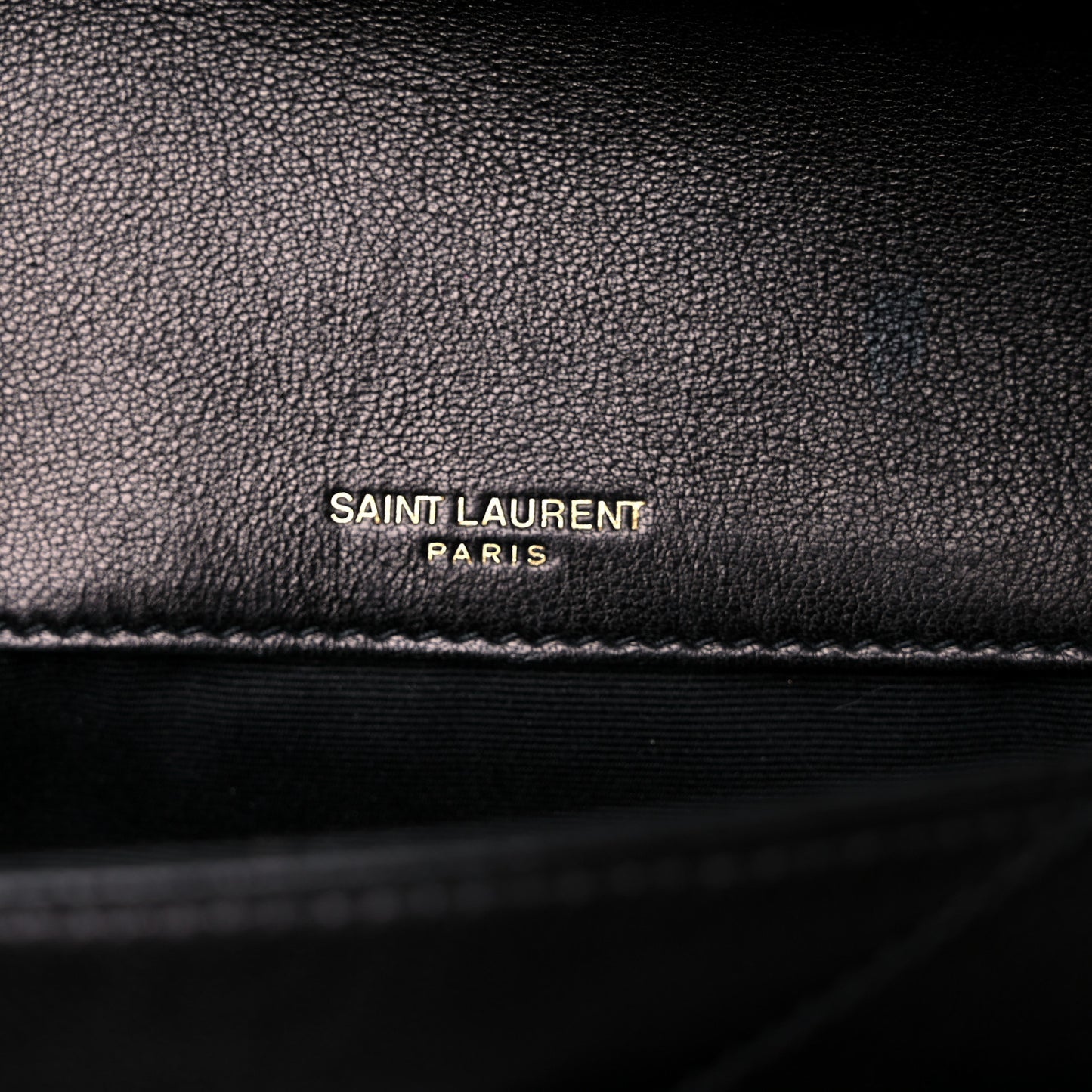 Lambskin Matelasse Monogram Baby Niki Chain Satchel Black