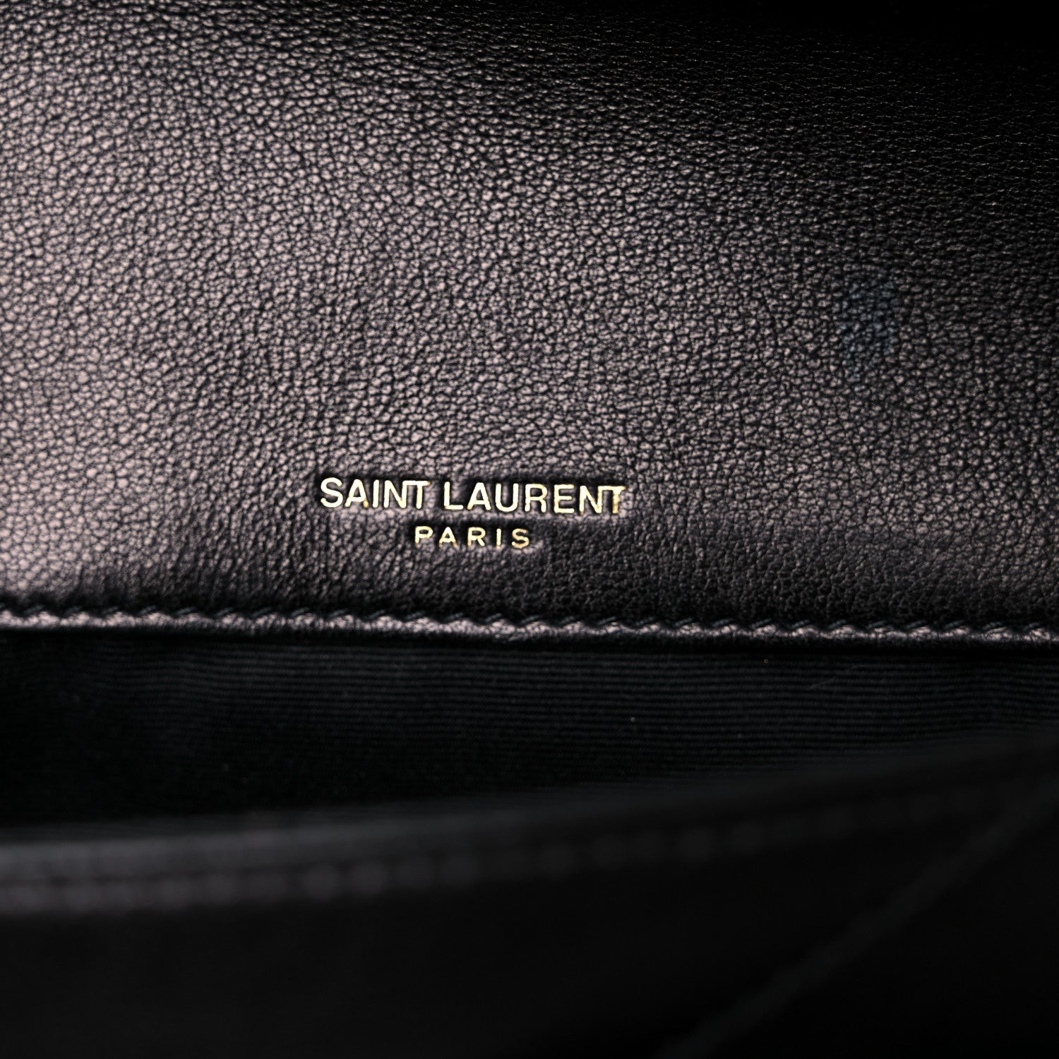 Saint Laurent Lambskin Matelasse Monogram Baby Niki Chain Satchel Black 5 of 11