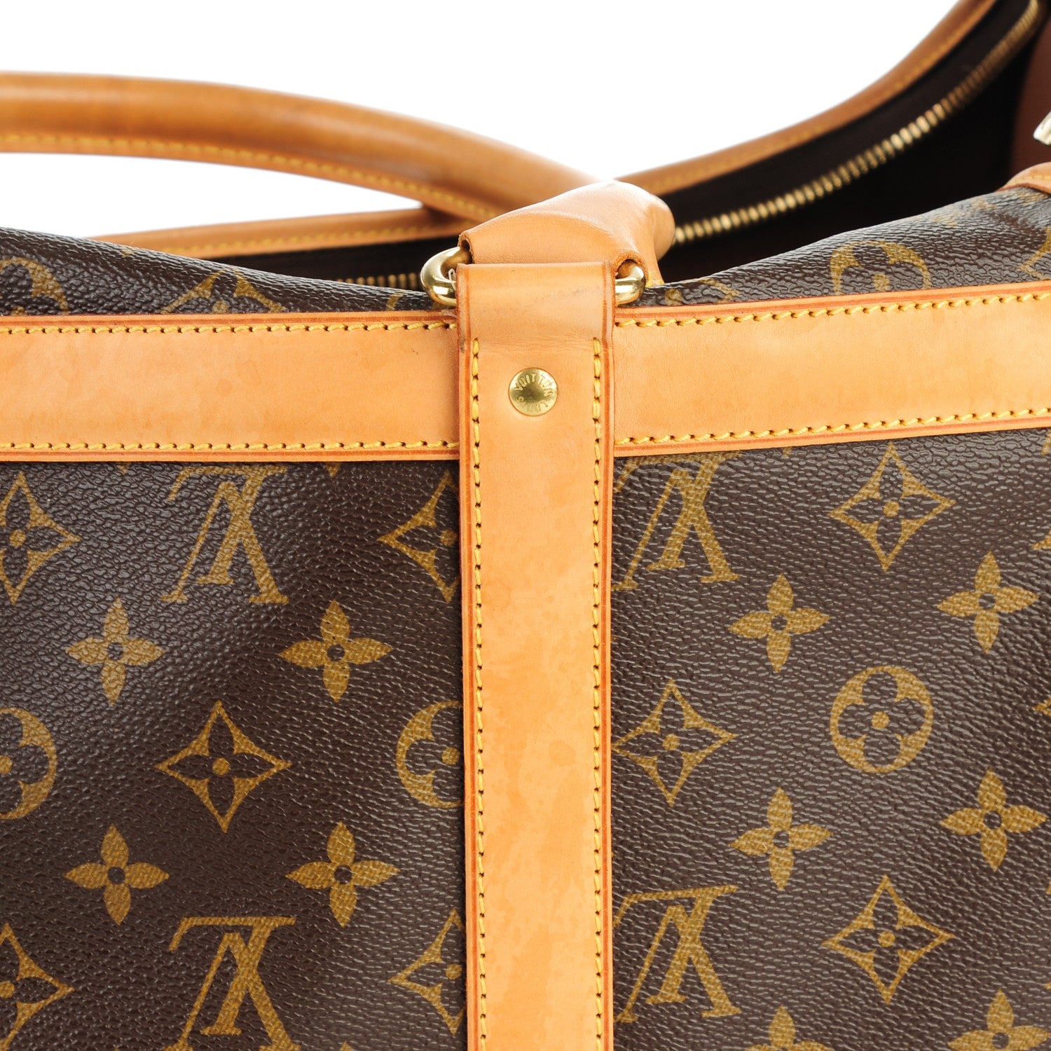 Louis Vuitton Monogram Sac Chien 50 Pet Carrier 10 of 13