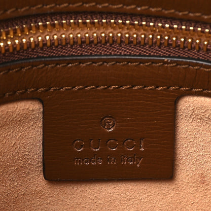 Gucci GG Supreme Monogram Small Horsebit 1955 Shoulder Bag Beige Brown Sugar 6 of 10