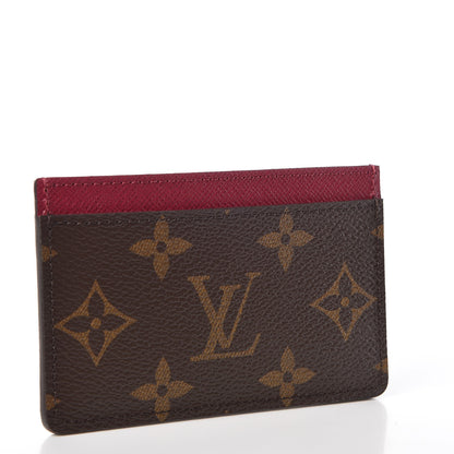 Louis Vuitton Monogram Card Holder Fuchsia 3 of 7