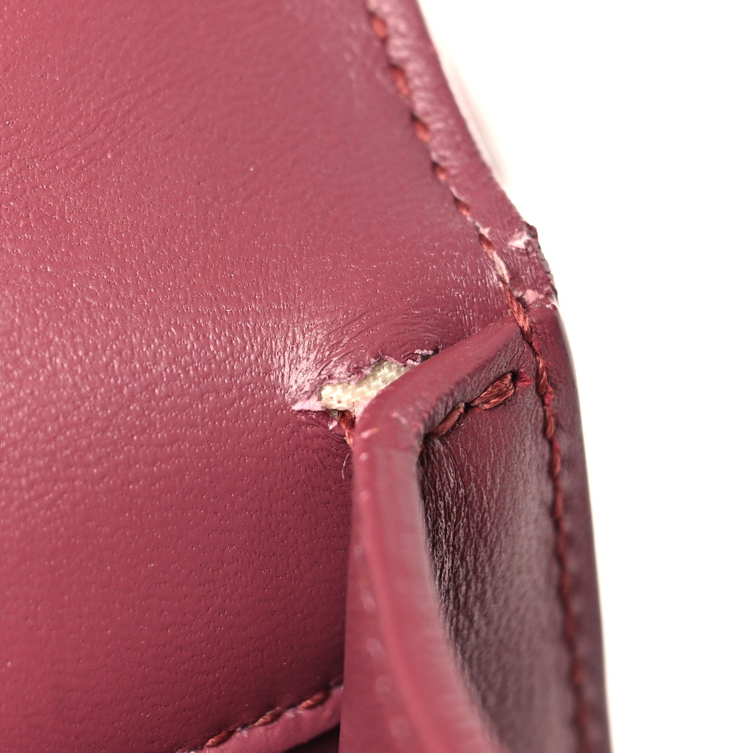 Christian Dior Smooth Calfskin 30 Montaigne Flap Bag Burgundy 10 of 10