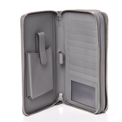 Gucci GG Supreme Monogram Travel Document Case Ecru Grigio 5 of 9