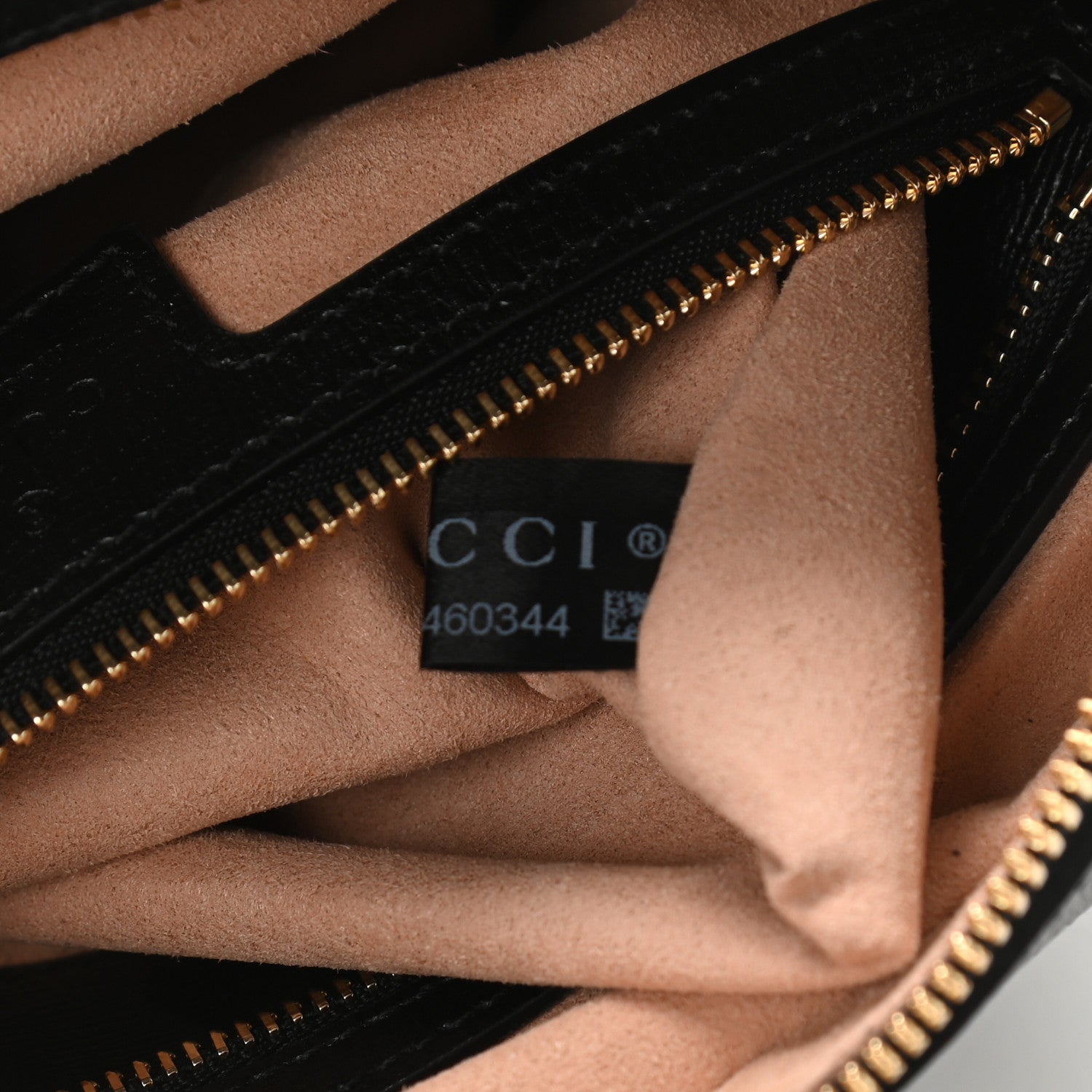 Gucci Textured Calfskin Small Horsebit 1955 Shoulder Bag Black 8 of 11