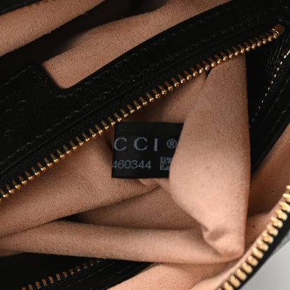 Gucci Textured Calfskin Small Horsebit 1955 Shoulder Bag Black 8 of 11