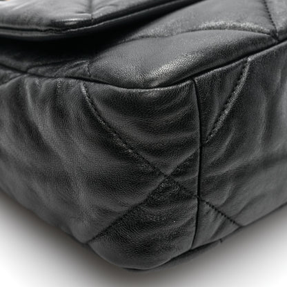 Chanel Lambskin Quilted Medium Chanel 19 Flap Black 9 of 10