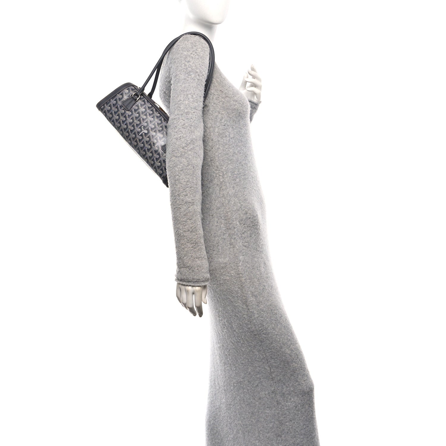 Goyard Goyardine Bonbonniere Bag Grey 2 of 9