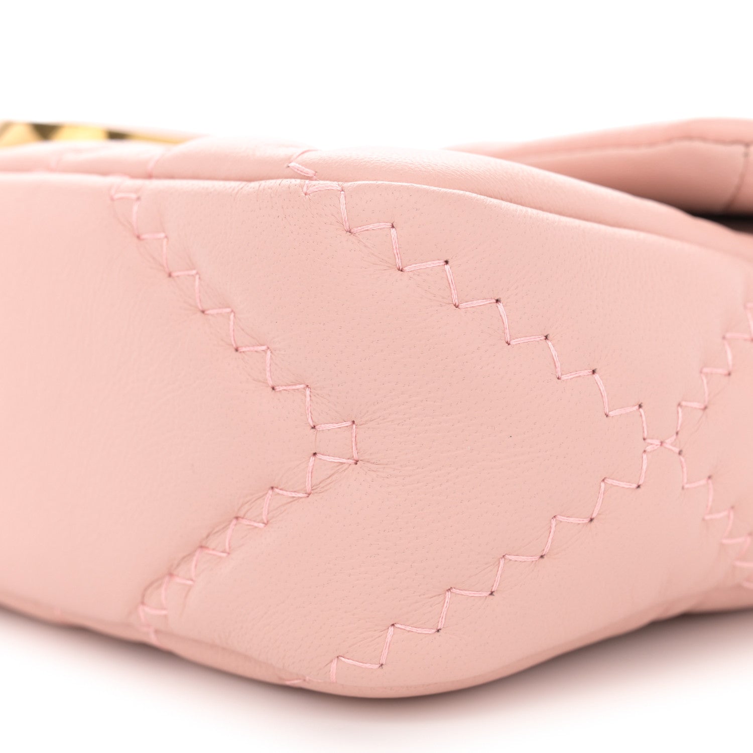 Marc Jacobs Lambskin Quilted J Marc Mini Shoulder Bag Rose 11 of 12