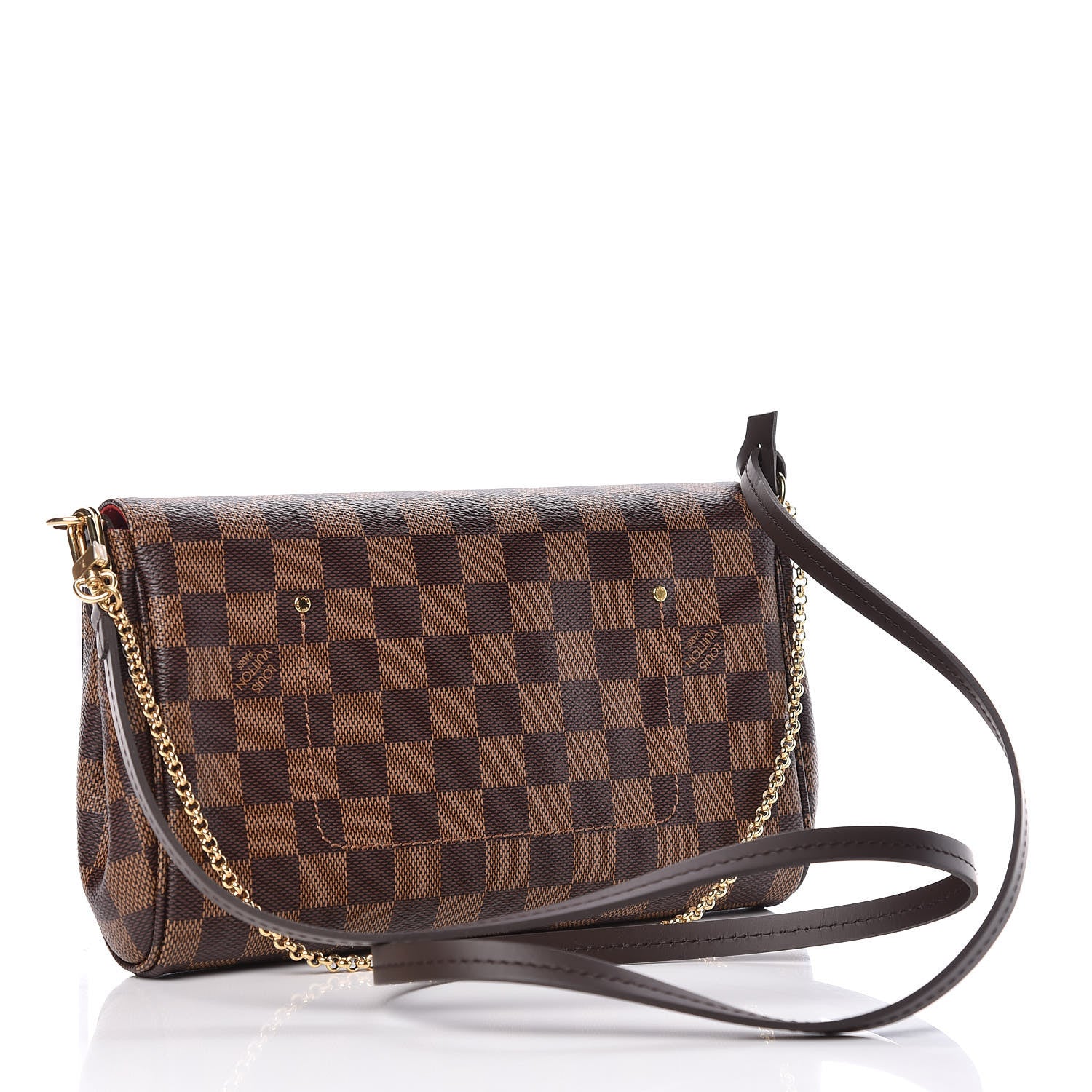 Louis Vuitton Damier Ebene Favorite MM 3 of 11
