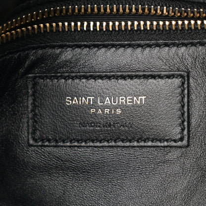 Saint Laurent Padded Lambskin Small Le 5 A 7 Supple Hobo Black 6 of 12