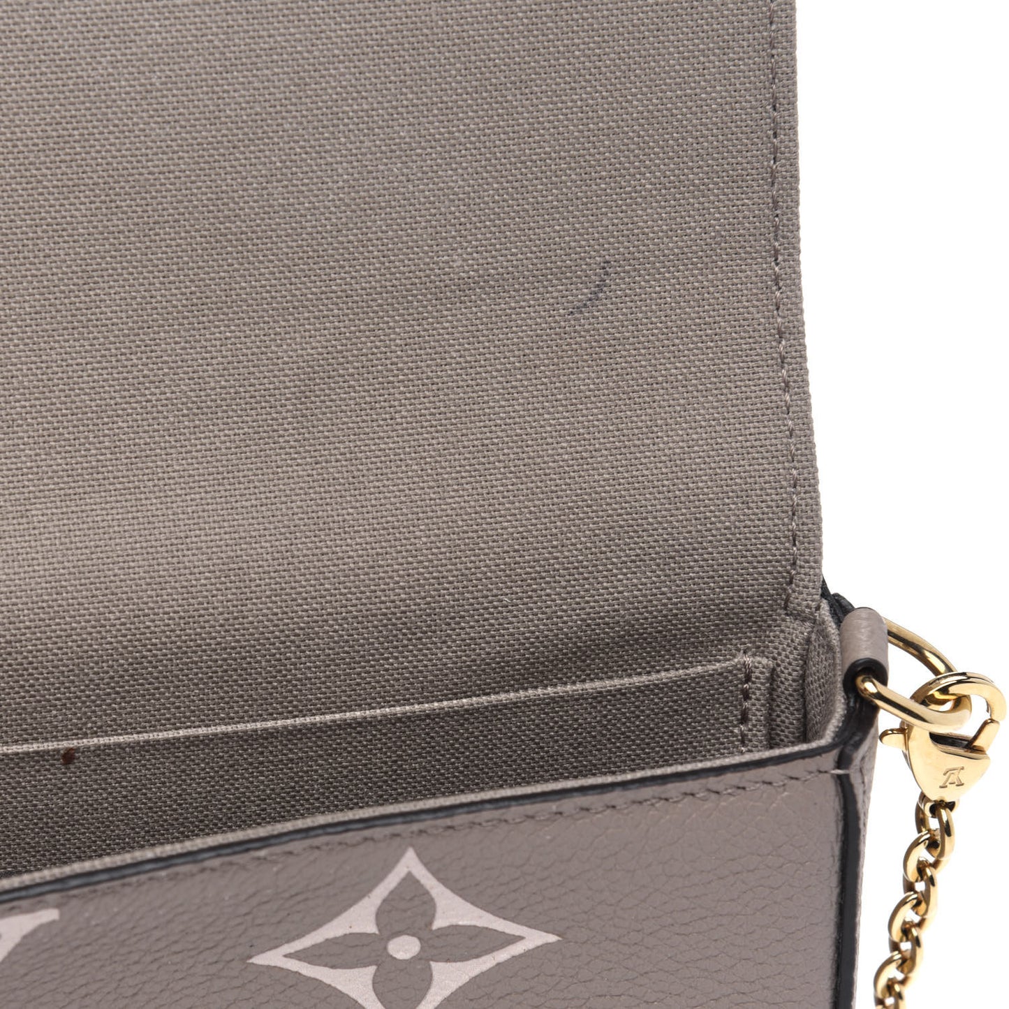 Empreinte Monogram Giant Felicie Pochette Tourterelle Creme