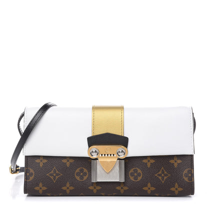Louis Vuitton Calfskin Monogram Column Clutch 1 of 10