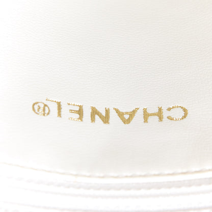 Chanel Caviar CC Timeless Tote White 6 of 19