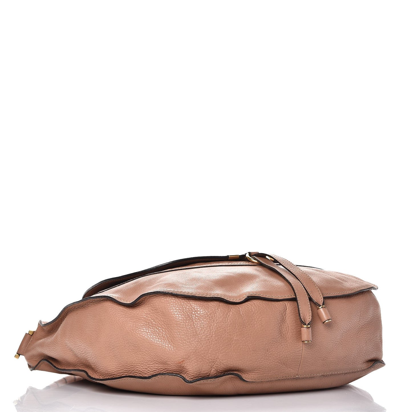 Calfskin Large Marcie Hobo Nude