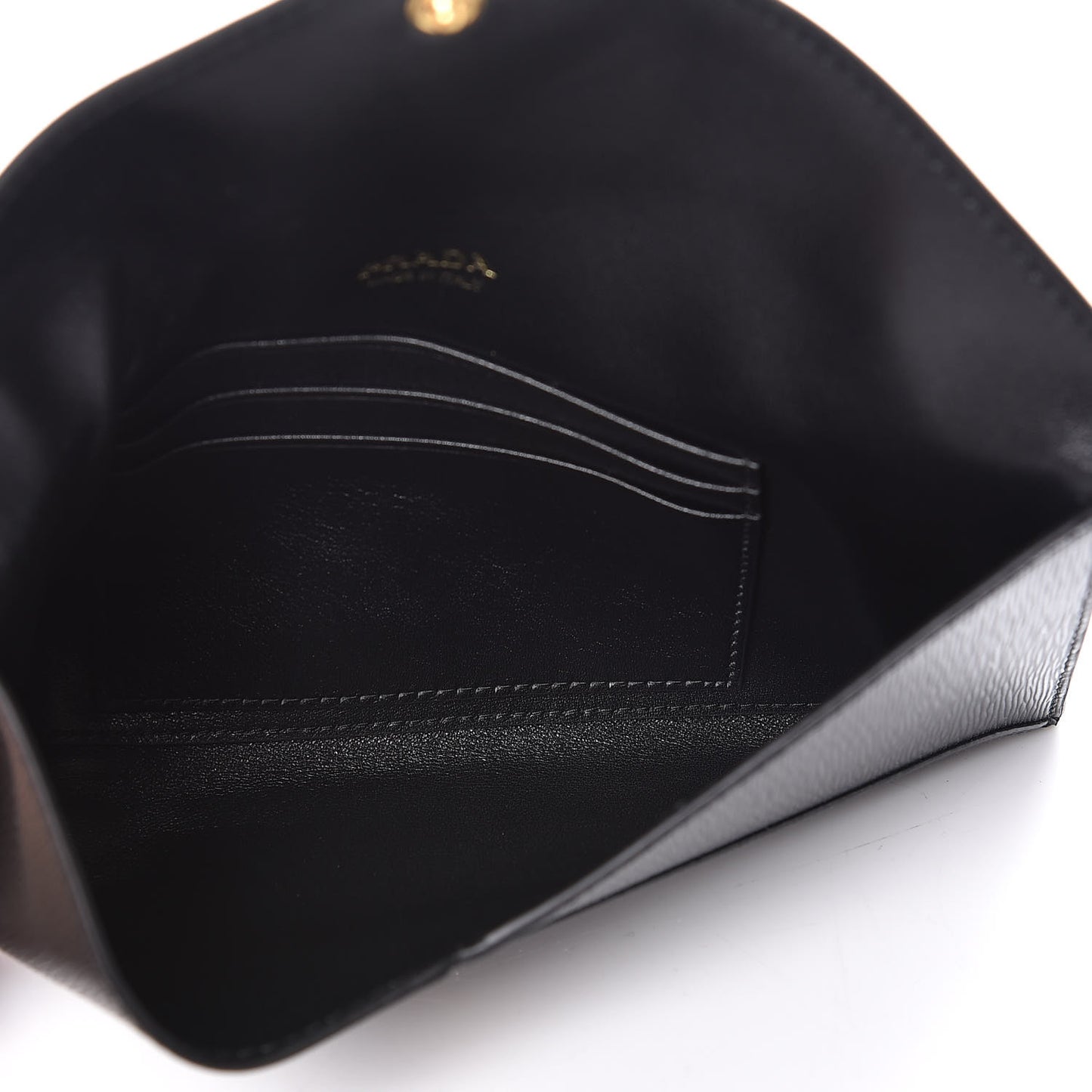 Vitello Move Envelope Wallet Black