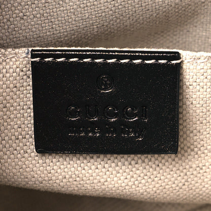 Gucci Boarded Plutone Calfskin Mini Horsebit 1955 Top Handle Bag Black 6 of 11